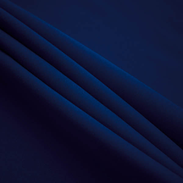 Navy Blue Polyester Poplin Fabric