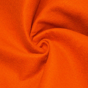 Orange solid Acrylic Felt Fabric / 20 Yards Roll