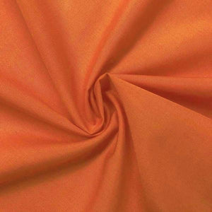 Orange Solid 100% Cotton Fabric