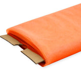 Orange Nylon Tulle Fabric, 54" Inches Wide - 40 Yards By Roll