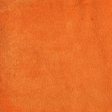 Orange Velboa Fur Solid Short Pile / 50 Yards Roll