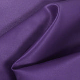 Purple Dull Matte Bridal Satin Fabric