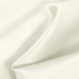 Ivory Dull Matte Bridal Satin Fabric