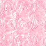Rosette Satin Pink Fabric