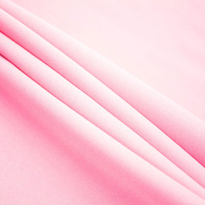 Pink Polyester Poplin (60") Fabric / 100 Yards Roll