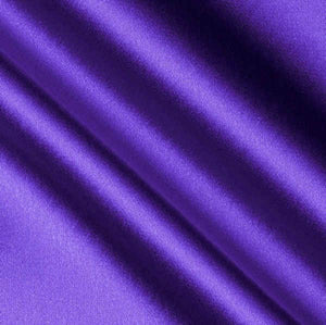 Violet Crepe Back Satin Fabric / 50 Yards Roll