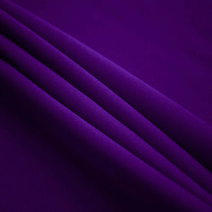 Purple Polyester Poplin (120") Fabric