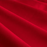 60" Red Broadcloth Fabric / 60 Yards Roll