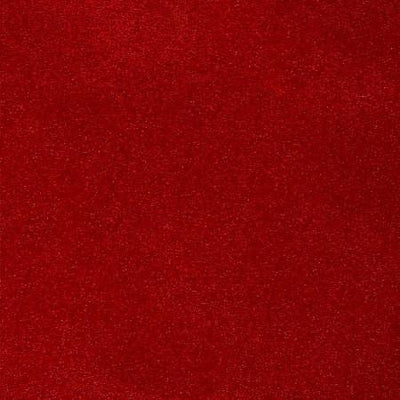 Red Glitter Sparkle Metallic Faux Fake Leather Vinyl Fabric / 40 Yards Roll