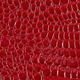 Red Vinyl Crocodile, 55" Inches Wide / 40 Yards Roll
