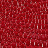 Red Vinyl Crocodile, 55" Inches Wide / 40 Yards Roll
