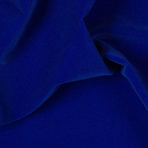 Royal Blue Velvet Flocking Fabric