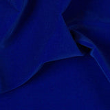 Royal Blue Upholstery Grade Flocking Velvet Fabric / 50 Yards Roll