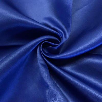 Royal Blue Dull Matte Bridal Satin Fabric
