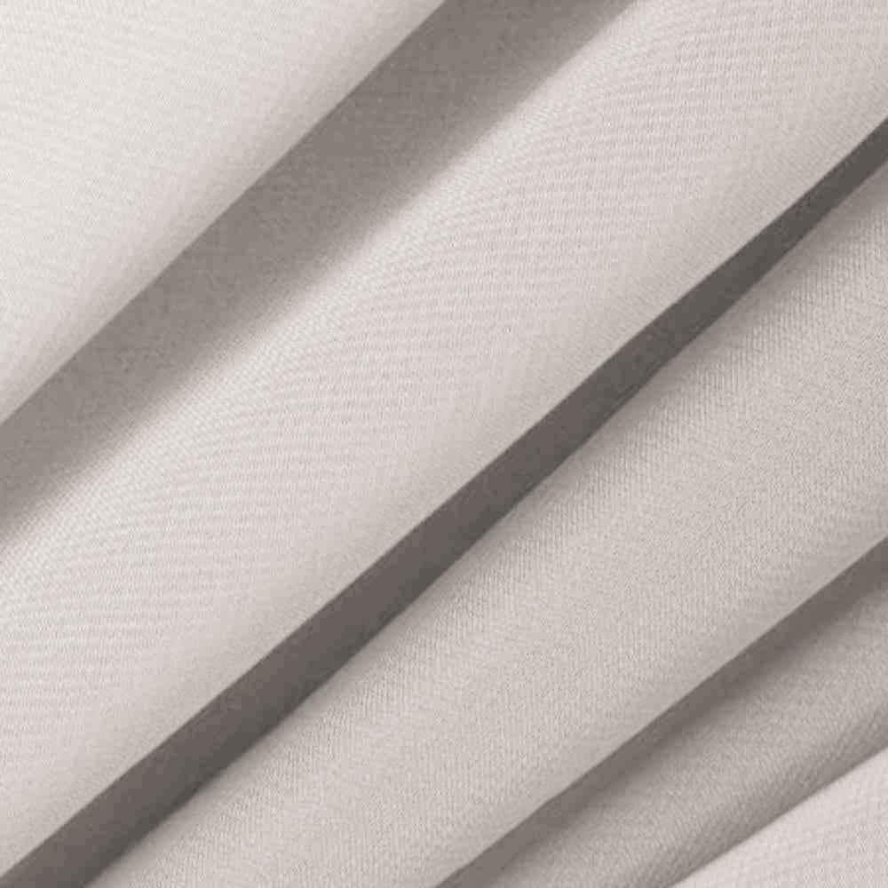 Silver Chiffon Fabric / 50 Yards Roll