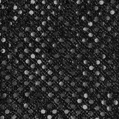 Black Small Confetti Dots Sequin