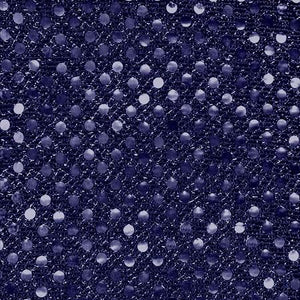 Navy Blue Small Confetti Dots Sequin