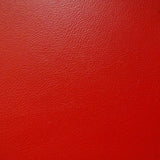 Red 1.0 mm Thickness Soft PVC Faux Leather Vinyl Fabric / 40 Yards Roll