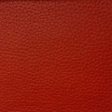Red 1.0 mm Thickness Textured PVC Faux Leather Vinyl Fabric / 40 Yards Roll