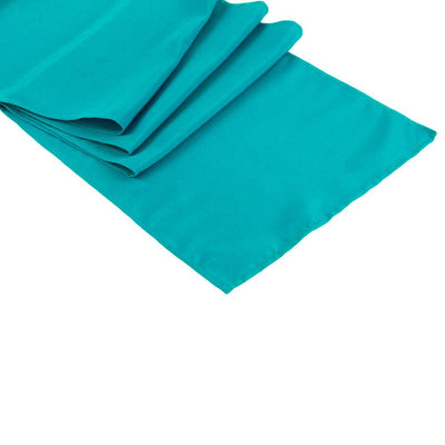 Turquoise Polyester Table Runner﻿