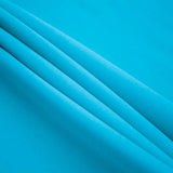 Turquoise Polyester Poplin (60") Fabric / 100 Yards Roll