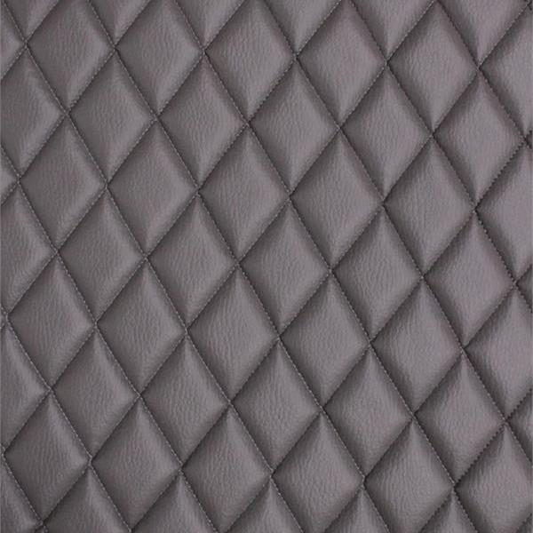 Metallic Embossed Diamond Faux Leather Sheet Fabric Vinyl for 