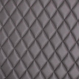 Gray Grain Texture Quilted Vinyl Fabrics