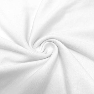 White Solid 100% Cotton Fabric
