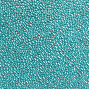 Tiffany Green Silver Grain Reptile Embossed Vinyl Fabric