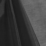 Black Mirror Crystal Organza Fabric / 100 Yards Roll