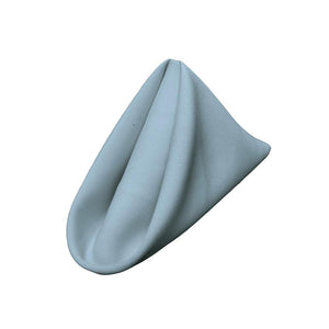 (12 / Pack) Light Blue 18" Polyester Napkin