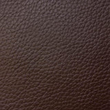 Brown 1.2 mm Thickness Textured PVC Faux Leather Vinyl Fabric