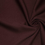 Burgundy Solid Stretch Scuba Double Knit Fabric / 50 Yards Roll