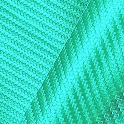 Aqua Carbon Fiber Marine Vinyl Fabric