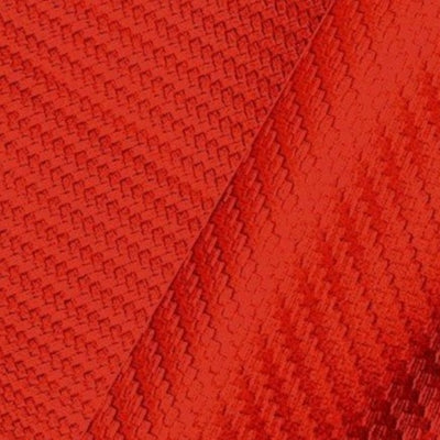 Red Carbon Fiber Marine Vinyl Fabric / 50 Yards Roll