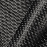 Black Carbon Fiber Marine Vinyl Fabric / 50 Yards Roll