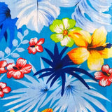 Hawaiian Floral Mix Poly Cotton Fabric