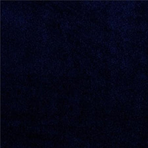 Navy Blue Upholstery Grade Flocking Velvet Fabric / 50 Yards Roll