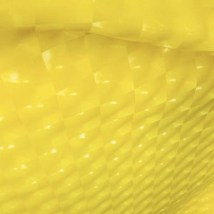 3D Yellow Optical Tiles 4 Way Stretch Spandex Fabric