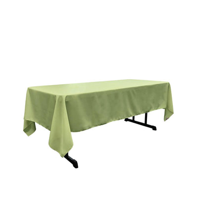 Sage 100% Polyester Rectangular Tablecloth 60 x 108