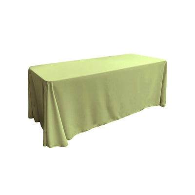 Sage 100% Polyester Rectangular Tablecloth 90