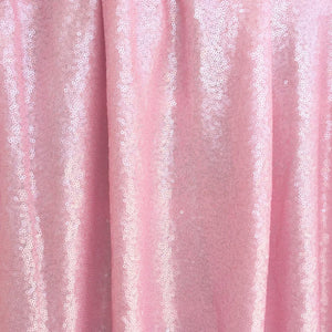Light Pink Mini Glitz Sequin Mesh Fabric