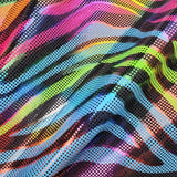 Neon Colors Animal Print Nylon Spandex Fabric