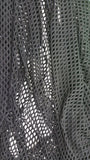 Black Mini Fishnet with Nylon Spandex Fabric