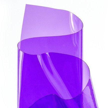 Purple 12 Gauge Tinted Plastic Vinyl Fabric / 25 Yards Roll