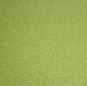 Light Green Glitter Sparkle Metallic Faux Fake Leather Vinyl Fabric / 40 Yards Roll