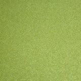 Light Green Glitter Sparkle Metallic Faux Fake Leather Vinyl Fabric / 40 Yards Roll