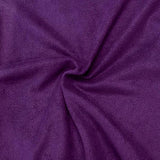 Violet Anti Pill Solid Fleece Fabric / 50 Yards Roll