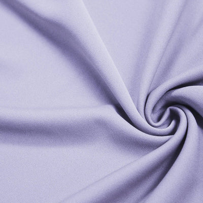 Lilac Solid Stretch Scuba Double Knit Fabric