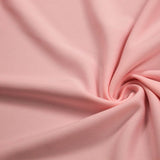 Pink Solid Stretch Scuba Double Knit Fabric